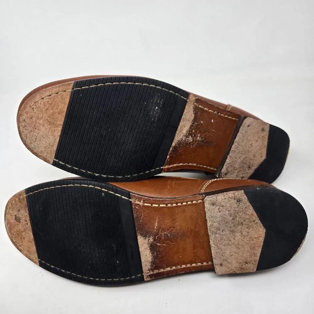 NATTY BEAU Men’s Penny Loafer Oxfords Leather Dress Shoes Sz 12‎ M